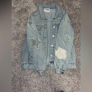 Star denim jacket